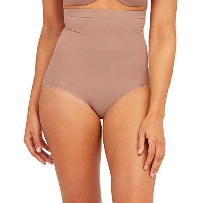 Afbeelding van Spanx Higher Power Panties Shapewear, Dames, Maat: 34 36, Café au lait