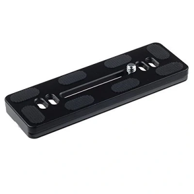 Afbeelding van Fotga Universele Quick Release Plaat Voor Arca Zwitserse Benro B0 B1 B2 J0 J1 Balhoofd, PU120 (120mm Long), Zwart