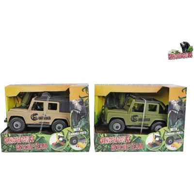 Afbeelding van Dinoworld DIY 4x4 auto 17cm (1 stuk) assorti