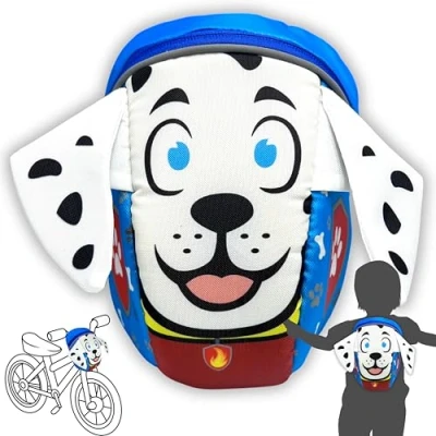 Afbeelding van HECKBO 2 in 1 stuurtas voor kinderen en rugzak, hond, loopfiets, fietsstuurtas, fietsmand voor, fietstas loopfietstas, stuurmand, driewieler, scooter, tas, accessoires, kinderfiets