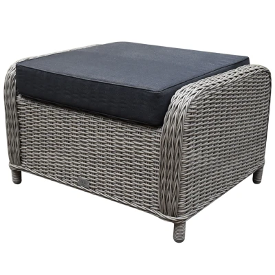 Afbeelding van Toscane voetenbank 60x74xH47 cm grijs