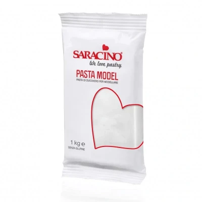 Afbeelding van Saracino Modelling Paste Wit 1kg