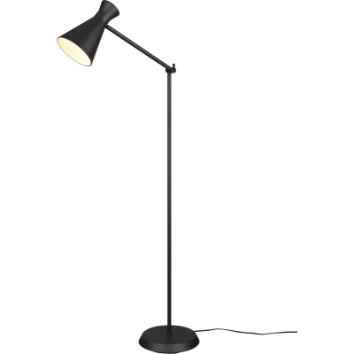Afbeelding van Reality LED Vloerlamp Vloerverlichting E27 Fitting Rond Zwart Aluminium