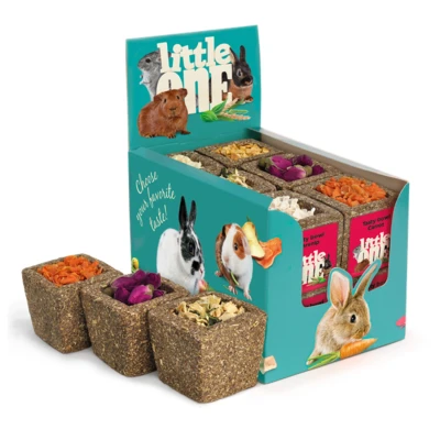 Afbeelding van Little One Smakelijke Schaal Van Weidegrassen Knaagdierenvoer 120 g