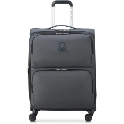 Afbeelding van Delsey Paris x United Colors Of Benetton UCB 65 cm Reiskoffer Zwart