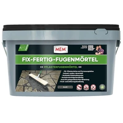 Afbeelding van MEM Fix Fertig voegmortel basalt 25 kg