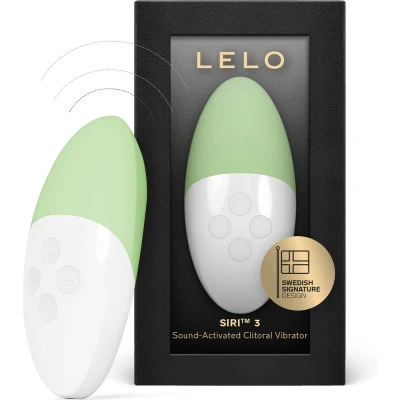 Afbeelding van LELO SIRI 3 Geluidsgeactiveerde Mini Vibrator Met SoundSense technologie en 8 Genotsinstellingen, voor Vrouwen, Pistachio Cream