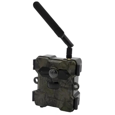 Afbeelding van Technaxx TX 189 Wildcamera 4G beeldoverdracht, No Glow LEDs, Geluidsopnames Groen bruin, zwart (fluorescerend)