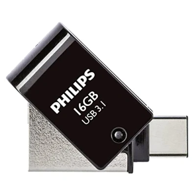 Afbeelding van Philips 2 in1 USB stick 3.1/USB C 16GB FM16DC152B