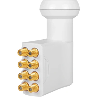 Afbeelding van MegaSat HD Profi Octo LNB Aantal gebruikers: 8 Feed opname: 40 mm vergulden aansluiting, Weerbestendig Wit
