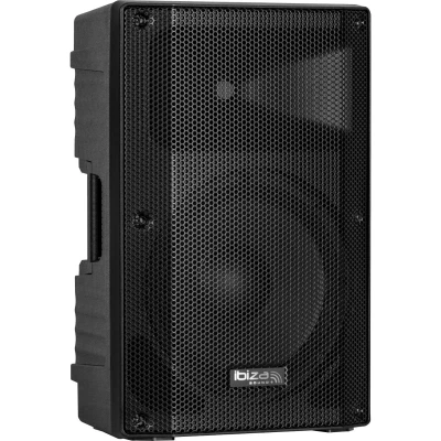 Afbeelding van Ibiza XTK12 MKII Passieve 12&quot;/30 cm SONO Luidspreker 25mm Compressie Tweeter Bass Reflex Systeem Handgrepen en Wielen NIEUWE versie Zwart Feest, evenementen, club, conferentie
