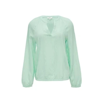 Afbeelding van s.Oliver Blouse, Dames, Maat: 38, Minze
