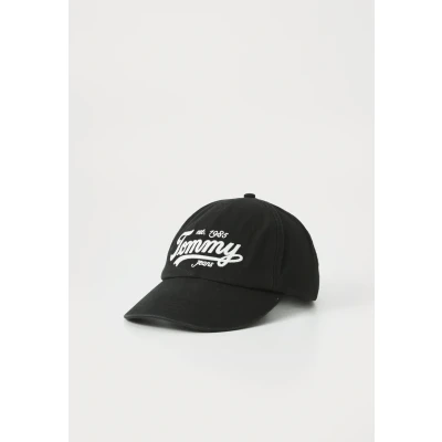 Afbeelding van Tommy Jeans Archive Script Pet, Heren, Maat: One Size, Black
