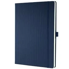Afbeelding van Sigel notitieboek Conceptum formaat A4 midnight blue blanco hardcover SI CO684