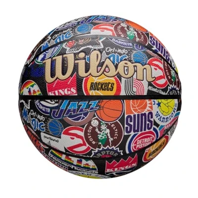 Afbeelding van Wilson Basketbal All Team Retro Maat 7