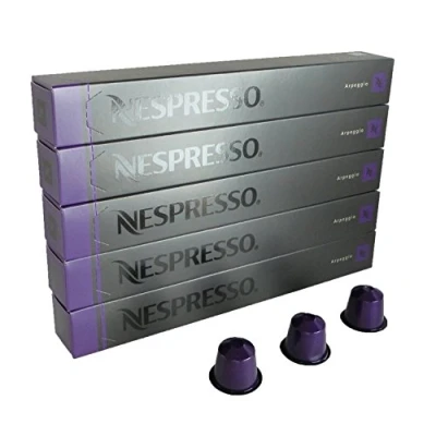 Afbeelding van Nespresso Arpeggio Koffie 100 Capsules Pods 10 Mouwen Lange Vervaldatum