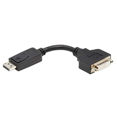 Afbeelding van Tripp Lite P134 000 kabeladapter/verloopstukje Displayport DVI I Zwart