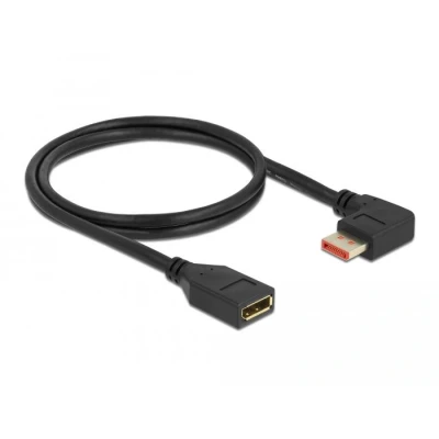 Afbeelding van Delock DisplayPort Verlängerungskabel Stecker 90 rechts gewinkelt zu