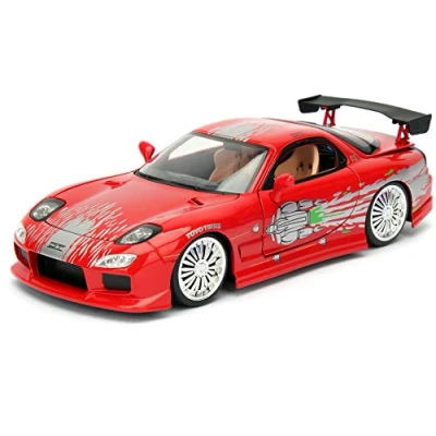 Afbeelding van Jada Toys 253203033 Fast &amp; Furious 8 &#039;93 Mazda RX 7, rood, 1:24, vanaf jaar