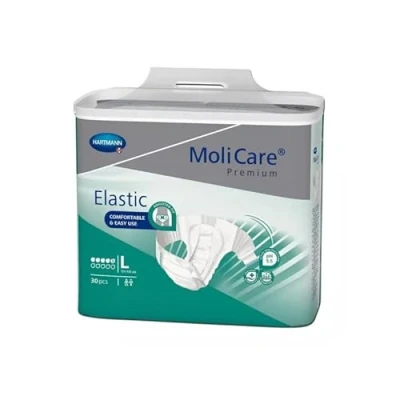 Afbeelding van Molicare Premium Slip Elastic 5 druppels Large 1 pak van 30 stuks