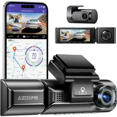 Afbeelding van Azdome M550 PRO Ultra 4K 2CH Dashcam voor auto GPS Wifi G Sensor IR nachtzicht