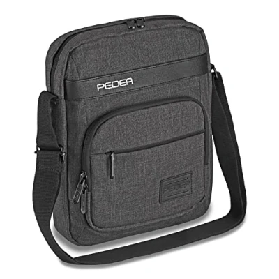 Afbeelding van Pedea Laptoptas Urban Notebook schoudertas met tabletvak, grijs, 15,6 Zoll, Nice
