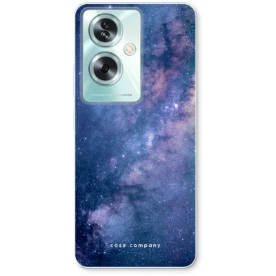 Afbeelding van Case Company® hoesje geschikt voor Oppo A79 Nebula Soft Cover Telefoonhoesje Bescherming aan alle Kanten en Schermrand