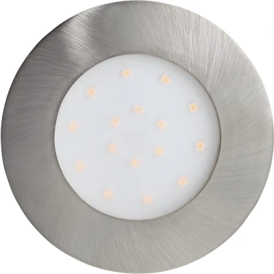 Afbeelding van EGLO Pineda IP Buitenverlichting IP20/IP44 Inbouwarmatuur 1 Lichts Nikkel Mat