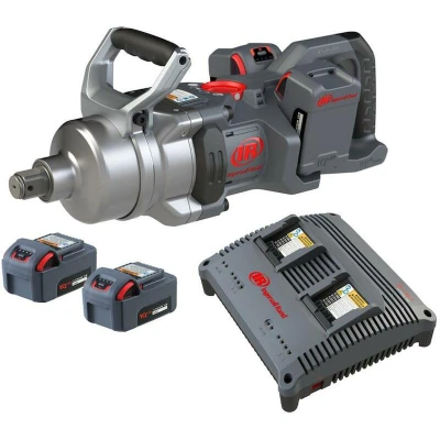 Afbeelding van INGERSOLL RAND W9491 K4E EU IQV 2x20V accu slagmoersleutel 1&quot; (4x 5,0Ah + duolader)