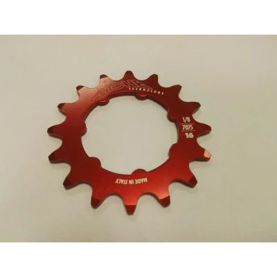 Afbeelding van Miche Kettingblad opsteek 21T 1/8 Pista Rood z/borgring