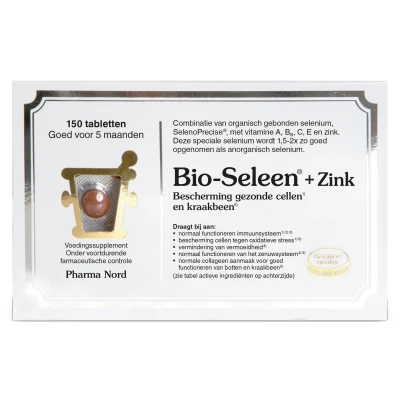 Afbeelding van Gratis Verzending: 2x Pharma Nord Bio Seleen&amp;Zink 150 tabletten