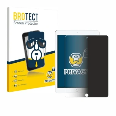 Afbeelding van BROTECT privacy screenprotector voor Apple iPad 9.7&quot; 2018 (6. Gen.) Folie Beschermfolie Blauwlichtfilter