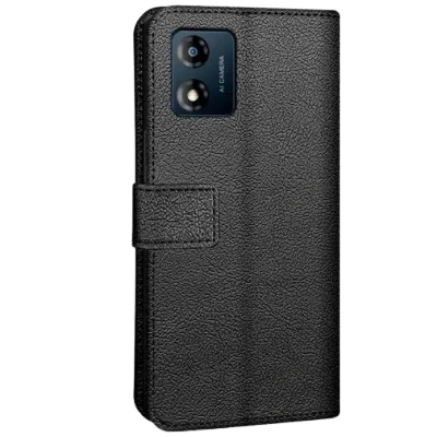 Afbeelding van Just in Case Wallet Motorola Moto E13 Book Zwart