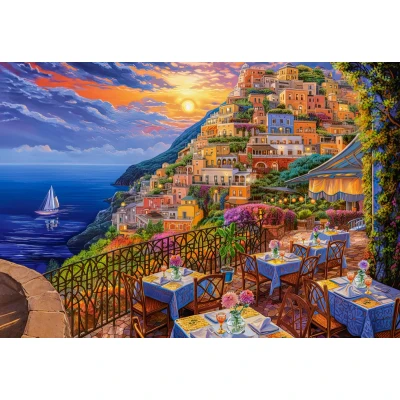 Afbeelding van Castorland Romantic Positano Evening 1500 Teile.
