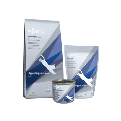 Afbeelding van TROVET Hypoallergenic RRD (Rabbit) Kat Blikken 6 x 200 gram