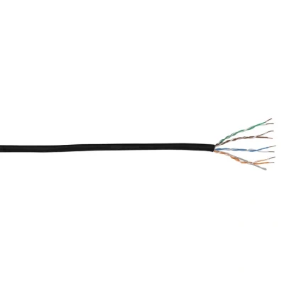 Afbeelding van DAP CAT5e U/UTP LAN Cable Spoel 305 m, zwart