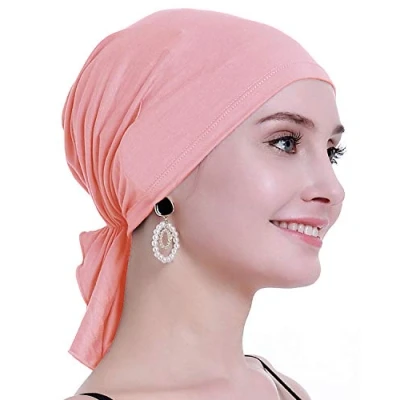 Afbeelding van osvyo Bamboe chemo hoofddoek voor vrouwen met haaruitval kankerpatiënten, hoofddeksel, tulband in verzegelde verpakking, Eén maat