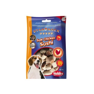 Afbeelding van Hondensnack soft chicken sushi 70gr