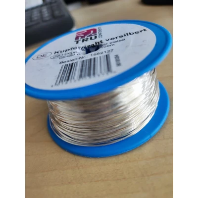 Afbeelding van TRU COMPONENTS Koperdraad Buitendiameter (excl. isolatielak): 0.60 mm 100 m