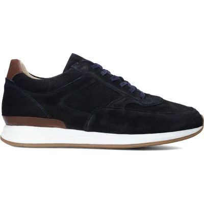 Afbeelding van Van Bommel Sbm 10020 Sneakers Suède Heren Donkerblauw Maat 41