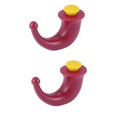 Afbeelding van Sujurio 2 Stuks Yoga Nasale Neti Pot Spoelen Neus Wassen Systeem Sinus Irrigatie 200ML