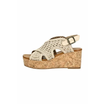 Afbeelding van Blowfish Malibu Sandalen Clogs, Dames, Maat: 36, Gold Kunststof