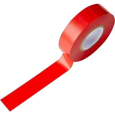 Afbeelding van Mercury ETRP8 19mm x 20 Meter Elektrische Isolatie Tape Rood, 1 Roll/S