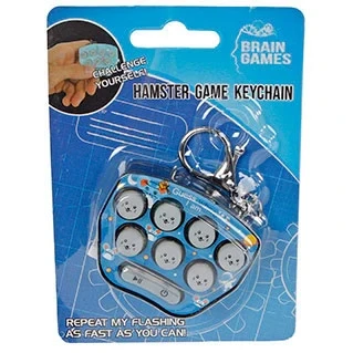Afbeelding van Hamster Game Sleutelhanger met licht en geluid 1ST
