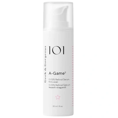 Afbeelding van Geek &amp; Gorgeous A Game 5 Licht Serum met 0,05% Retinal voor het Gezicht, Bestrijdt Rimpels en Huidonzuiverheden, Geschikt Alle Huidtypes, 30 ml