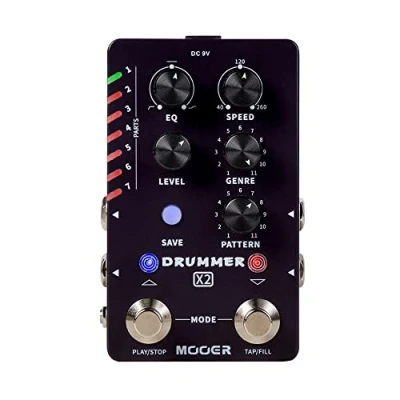 Afbeelding van Mooer Drummer X2 Stereo Drum Machine Pedal