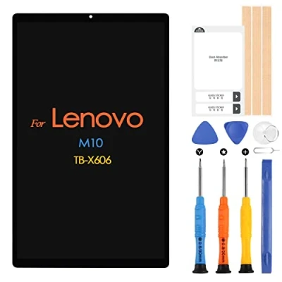 Afbeelding van LCD Display voor Lenovo Tab M10 FHD Plus TB X606 X606F X606X 10,3 inch scherm, vervanging digitaal touchscreen met reparatieset, zwart