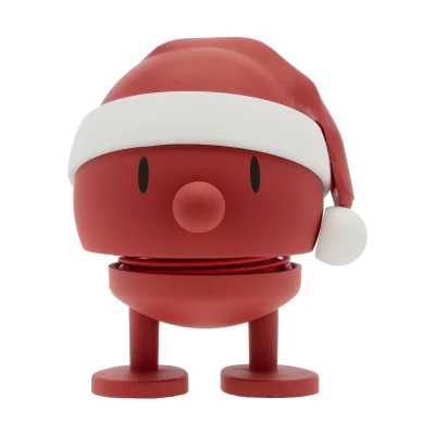 Afbeelding van Hoptimist Soft Santa Bumble 5,9 x 6,1 7,2 cm S Red