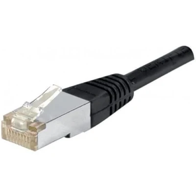 Afbeelding van Connect 20 m Full Copper RJ45 Cat.6a F/UTP Patch Cord Zwart