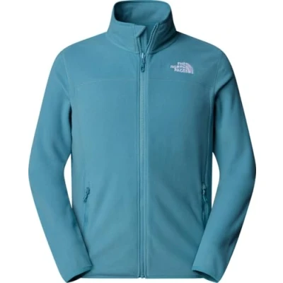 Afbeelding van The North Face 100 Glacier Full Zip Fleecejack voor heren Algae Blue XS